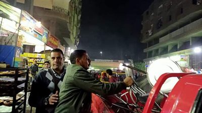 ضبط مقهى يقدم الشيشة للمواطنين في أوسيم | صور