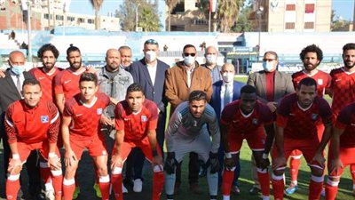 محافظ الدقهلية يشهد مباراة كرة القدم بين فريقي دكرنس وسبورتنج