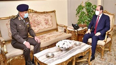 الرئيس السيسي يستقبل الفريق أول محمد زكي وزير الدفاع والإنتاج الحربي
