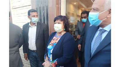 افتتاح 4 مبان بأكاديمية الفنون بحضور إيناس عبد الدايم وأشرف زكى