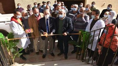 رئيس مياه القيوبية يفتتح فرعاً جديدا للمعامل بكفر شكر