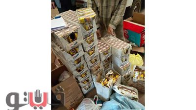 ضبط  2 طن أغذية منتهية الصلاحية بالدقهلية
