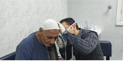 القوافل البيئية المتكاملة لجامعة المنيا تصل بني مهدي