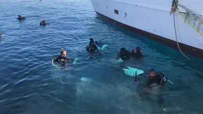 انطلاق فعاليات يوم تنظيف قاع البحر الأحمر بالغردقة | صور