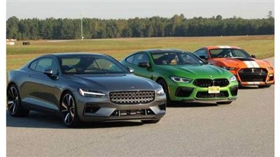 منافسة بي إم دبليو M8 كومبتيشن وموستنج شيلبي GT500 وبوليستار 1| فيديو