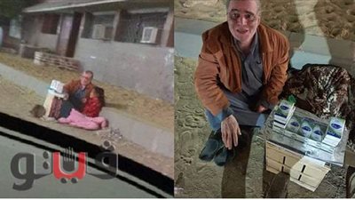 بعد تداول صوره ونجلته.. قصة بائع المناديل عزيز النفس.. 