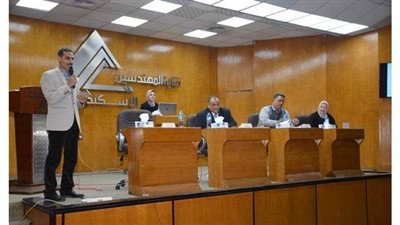 نقابة المهندسين بالإسكندرية تناقش الوقاية من المخاطر الكهربائية