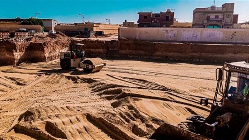 جانب من إنشاءات المدرسة