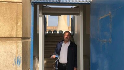 غزل المحلة ينتهي من تركيب البوابات الإلكترونية وكاميرات المراقبة | صور