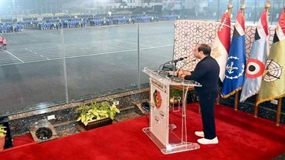 السيسي: الكلية الحربية معقل الرجال وحصن من حصون الدولة المصرية