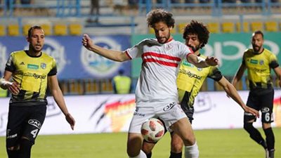 تعادل سلبي بين الزمالك والمقاولون بعد 15 دقيقة بالدوري الممتاز