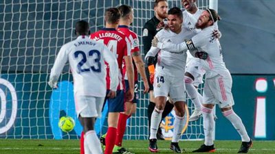 الريال يتقدم على أتلتيكو 0/1 بالشوط الأول في ديربي مدريد بالليجا | فيديو