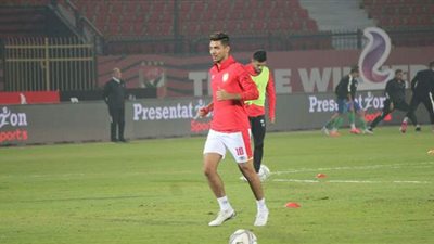 أول ظهور لمهاجم الأهلي العائد من الإعارة في مواجهة مصر المقاصة | صور