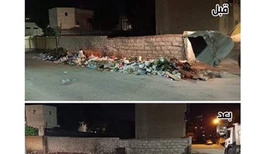 تعديل نقاط القمامة بحي ثالث في الإسماعيلية | صور