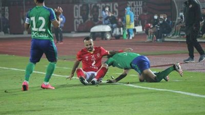 مروان حمدي يتعادل بالهدف الأول للمقاصة في شباك الأهلي