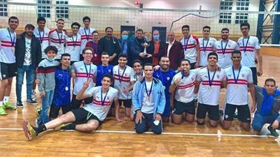 شباب طائرة الزمالك يتوج ببطولة الجيزة بعد الفوز على صيد الدقي