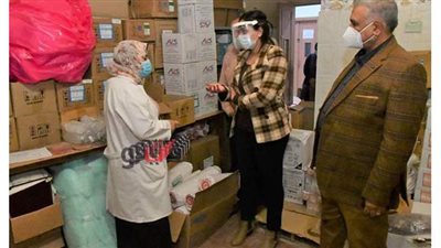 نائب محافظ البحيرة تتفقد سير العمل وتوافر المستلزمات بمستشفي المحمودية وإدكو