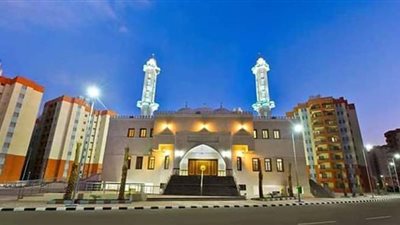 3 وزراء يفتتحون مسجد 