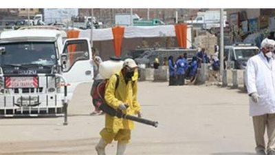 غدا .. الجيزة تطلق حملات تطهير لمكافحة كورونا