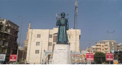 محافظة البحيرة تنفى اختفاء تمثال الإمام محمد عبده من دمنهور