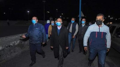 محافظ الإسكندرية يتابع استعدادات التعامل مع نوة الأمطار المقبلة