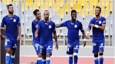 عبد الكبير الوادي يتقدم بالهدف الأول لسموحة فى مرمى المحلة