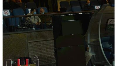 تعطل تقنية الفيديو في مباراة سموحة وغزل المحلة | صور