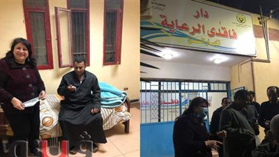 «تضامن بني سويف» تنقذ مواطنا بلا مأوى من التشرد وتنقله لدار فاقدي الرعاية