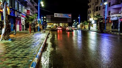 أمطار ورياح مثيرة للأتربة تضرب مرسى مطروح | صور