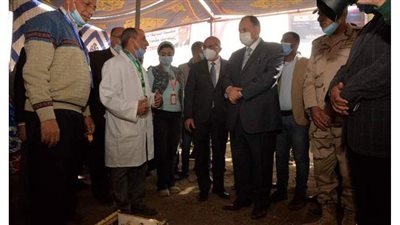 قافلة جامعة أسيوط توقع الكشف على 629 مريضا بقرية المندرة