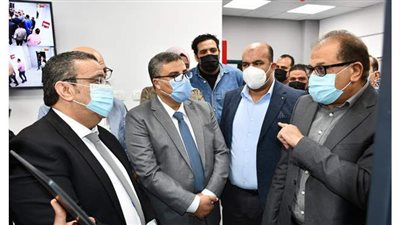 افتتاح غرفة الداتا سنتر بمستشفى جامعة القناة التعليمي