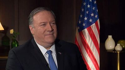 بومبيو: هدفنا إقناع الأطراف الليبية بالتوصل لحل سياسي