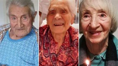 لحظة احتفال امرأة عمرها 104 أعوام بتعافيها من كورونا