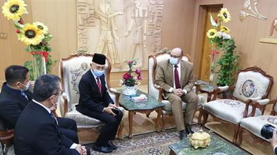 جامعة المنصورة تستضيف فعاليات اليوم الإندونيسي المصري l صور