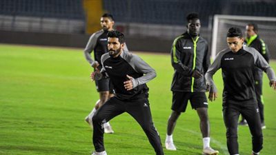 صالح جمعة ينضم لقائمة سيراميكا استعدادا لمواجهة البنك الأهلي | صور