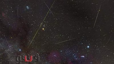 أول صورة لشهب الجوزاء بسماء مصر