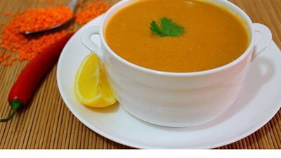 طريقة عمل العدس الأصفر بالشعرية