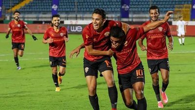 سيراميكا يكتسح البنك الأهلي بثلاثية ويحتل صدارة الدوري