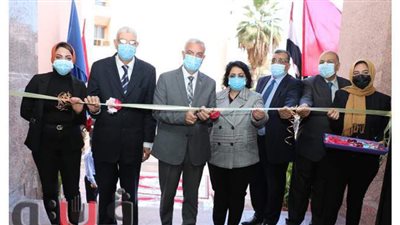 رئيس جامعة المنوفية يفتتح كلية الإعلام
