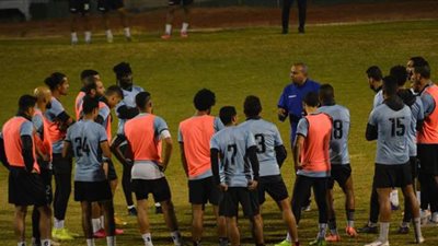 مران مسائي للمحلة ومحاضرة تحت الاضواء استعدادا للأهلي | صور