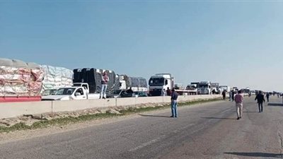 مصرع شخص وإصابة 4 آخرين في حادث تصادم على طريق جمصة الدولي