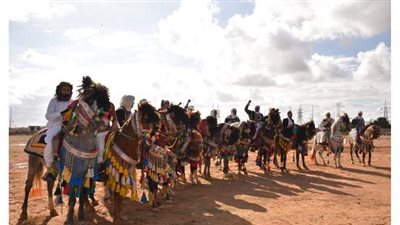 محافظ مطروح يشهد احتفالية العيد القومي بأرض معركة وادى ماجد | صور