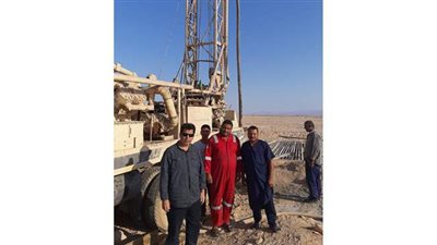 مركز بحوث الصحراء ينتهي من حفر 7 آبار للمياه الجوفية في شرق العوينات والفرافرة