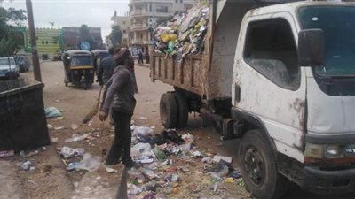 رفع 72 ألفا و781 طن تراكمات قمامة خلال شهر بالمنوفية