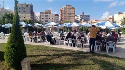 استعدادات مكثفة لانطلاق حفل زفاف جماعي بمطروح | صور