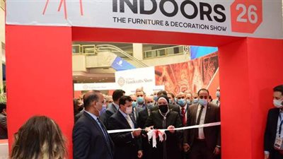 وزيرا التجارة والشباب يفتتحان معرض الأثاث والديكور 