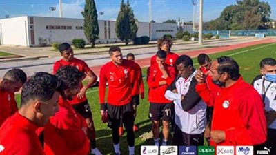 منتخب الشباب يبدأ استعداداته لتونس بمشاركة 14 لاعبا| صور