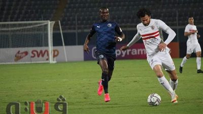 التعادل السلبي يسيطر على لقاء الزمالك وبيراميدز بعد 30 دقيقة