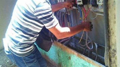 شرطة الكهرباء تضبط 13 ألف قضية سرقة تيار بالمحافظات خلال 24 ساعة