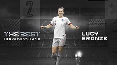 لوسي برونز تفوز بجائزة أفضل لاعبة في العالم 2020